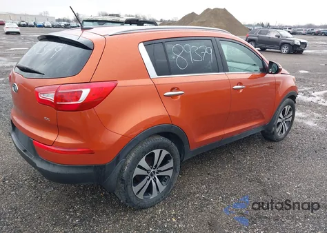 2011 Kia Sportage Ex from USA, damaged, VIN KNDPC3A28B7136409